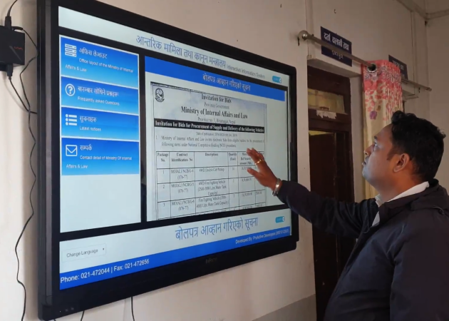 Digital Citizen Charter of Smartboard